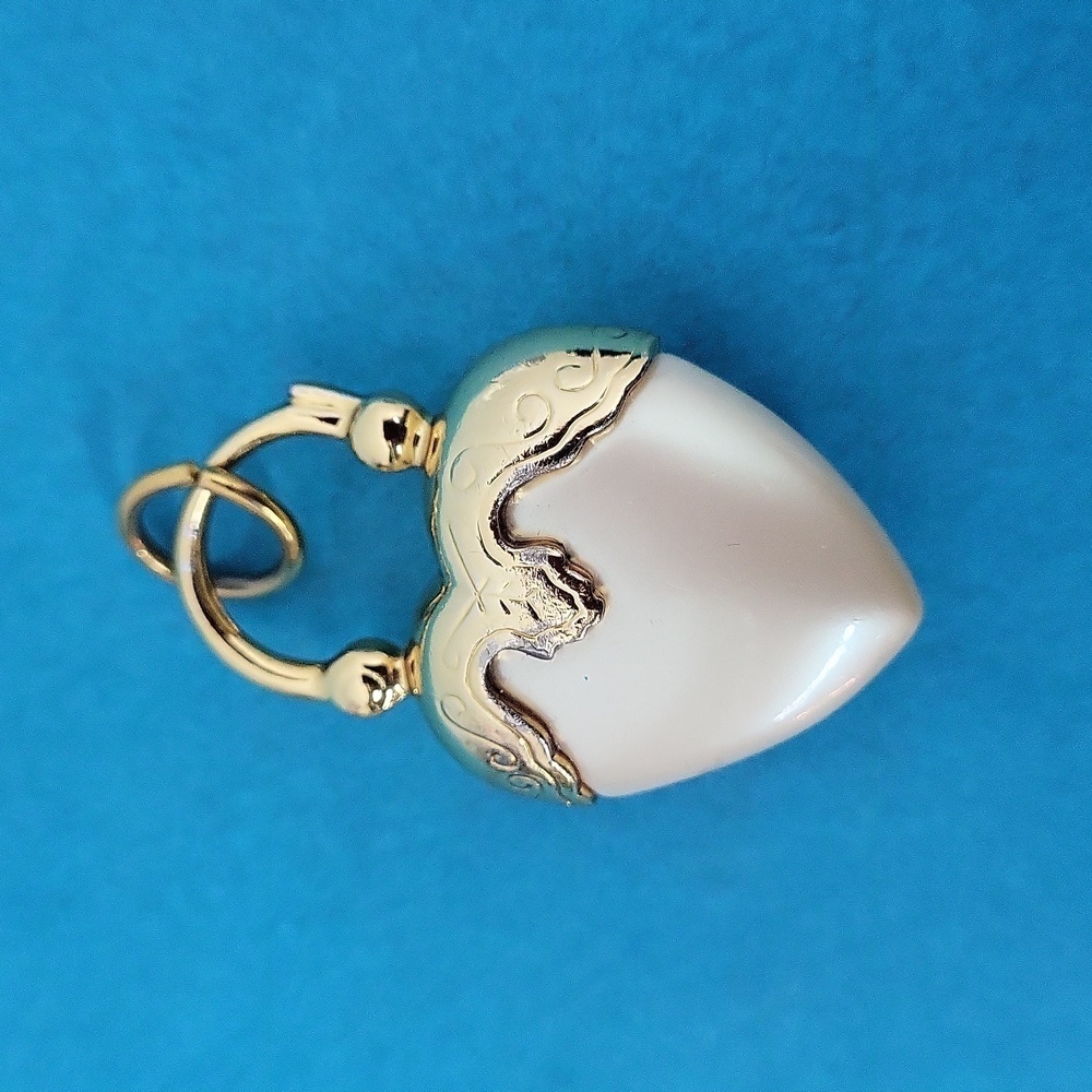 Joan Rivers Heart Shaped Plated Pendant
